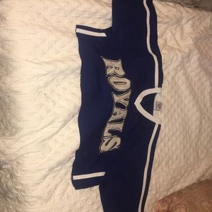 Cropped Kansas City royals jersey XL